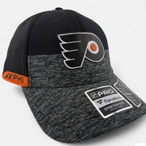 Fanatics Philadelphia Flyers NHL Locker Authentic Pro Series Stretch Fit Hat S/M